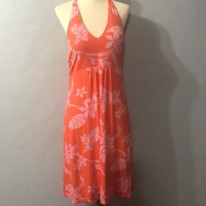 Tommy Bahama Halter Dress Floral Small